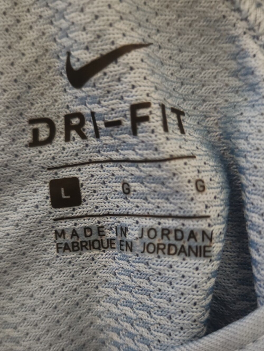 Nike Light Blue Racerback Performance Tank Top - Picture 2 of 3